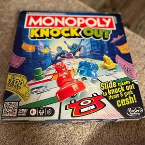 Monopoly Knock Out Game by Hasbro